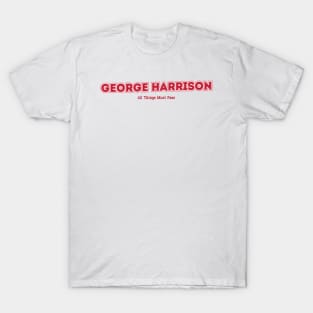 George Harrison All Things Must Pass T-Shirt